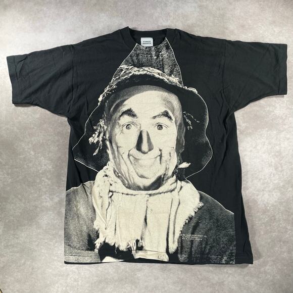 1992 Stanley Desantis "If I Only Had A Brain" Scarecrow Wizard of Oz T-shirt - Picture 1 of 6